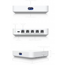 Ubiquiti шлюз Cloud Gateway Max 1 TB