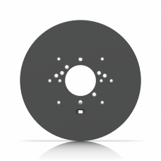 Монтажная пластина Gang Box Mounting Plate Black