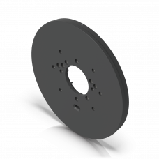 Монтажная пластина Gang Box Mounting Plate Black