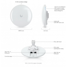 Радиомост Ubiquiti UniFi Device Bridge Pro